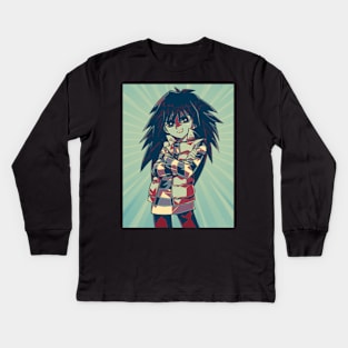 mokuba kaiba Kids Long Sleeve T-Shirt